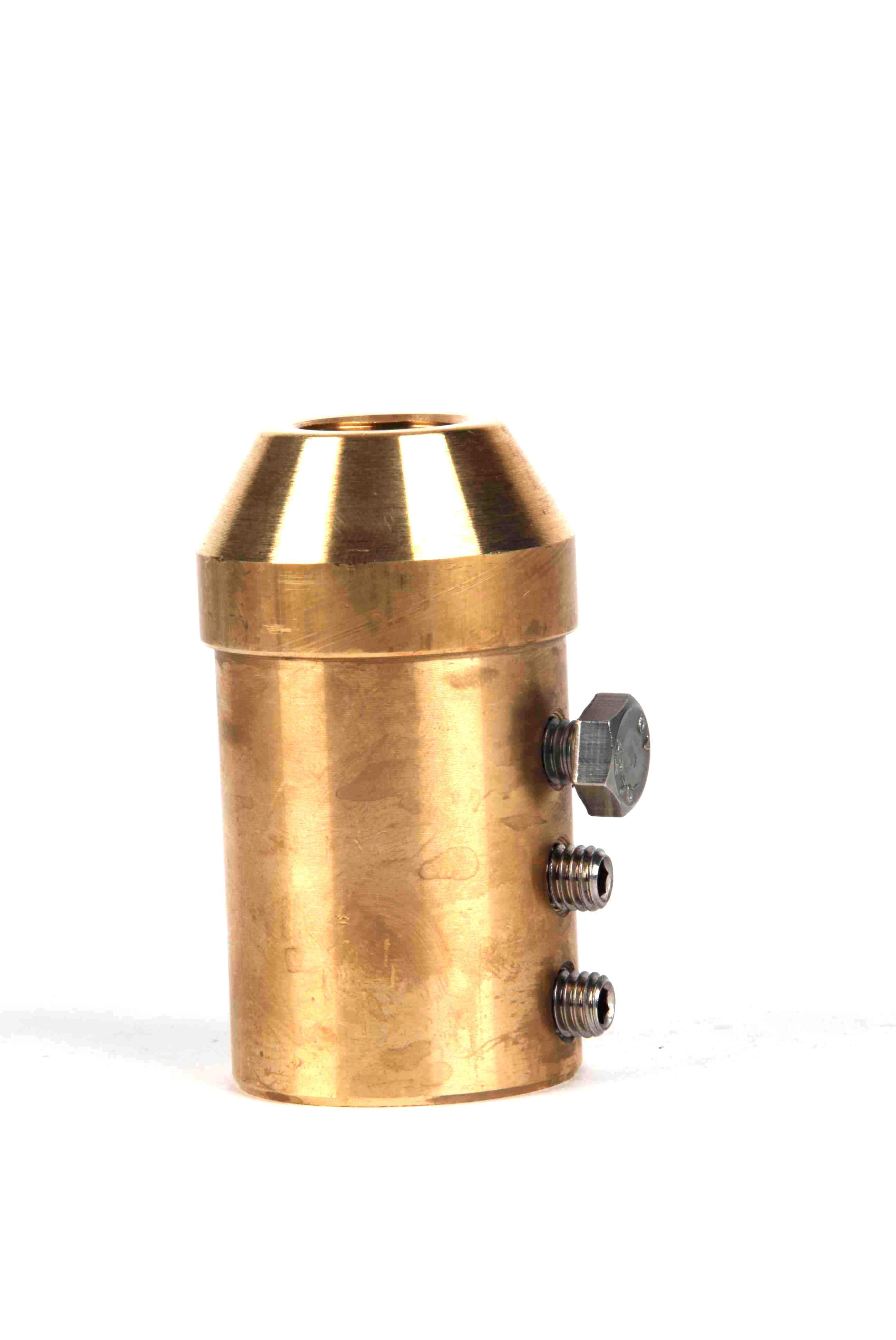 Pieza de adaptación de pararrayos a mástil de 1 ½