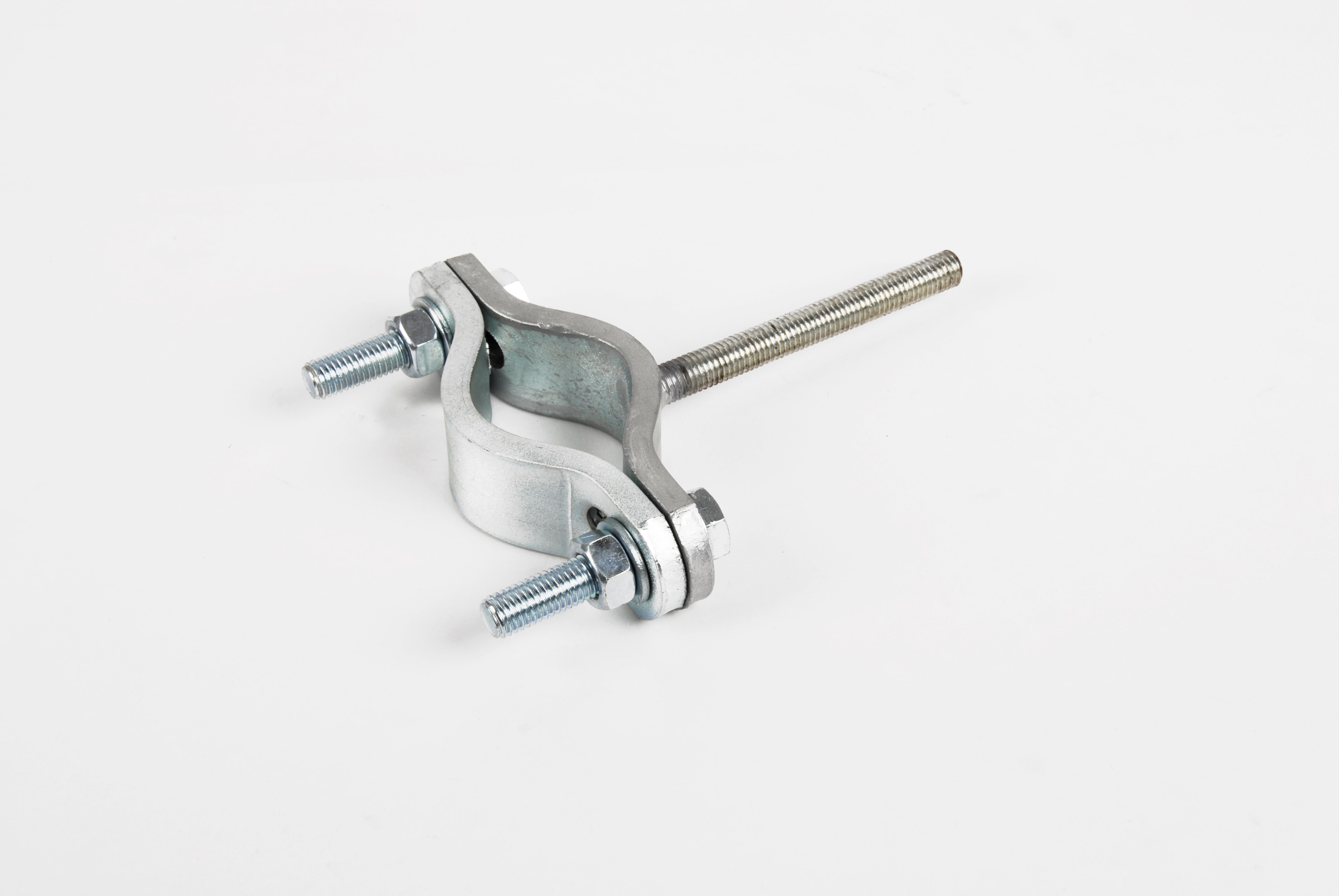 Juego de anclaje doble para la fijación del mástil de acero galvanizado