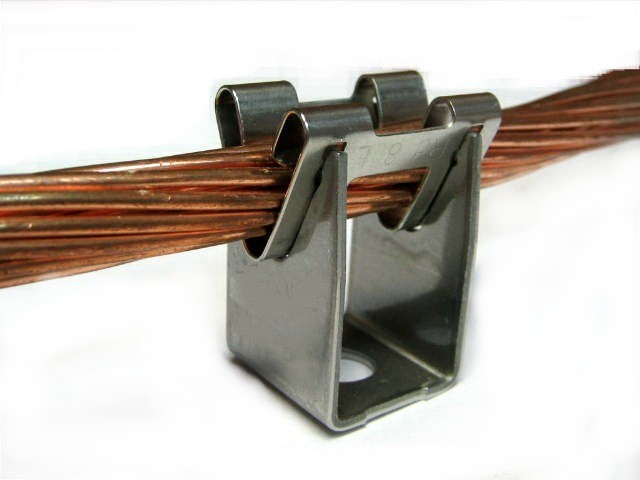 Abrazadera para electrodo de 14 mm Ø