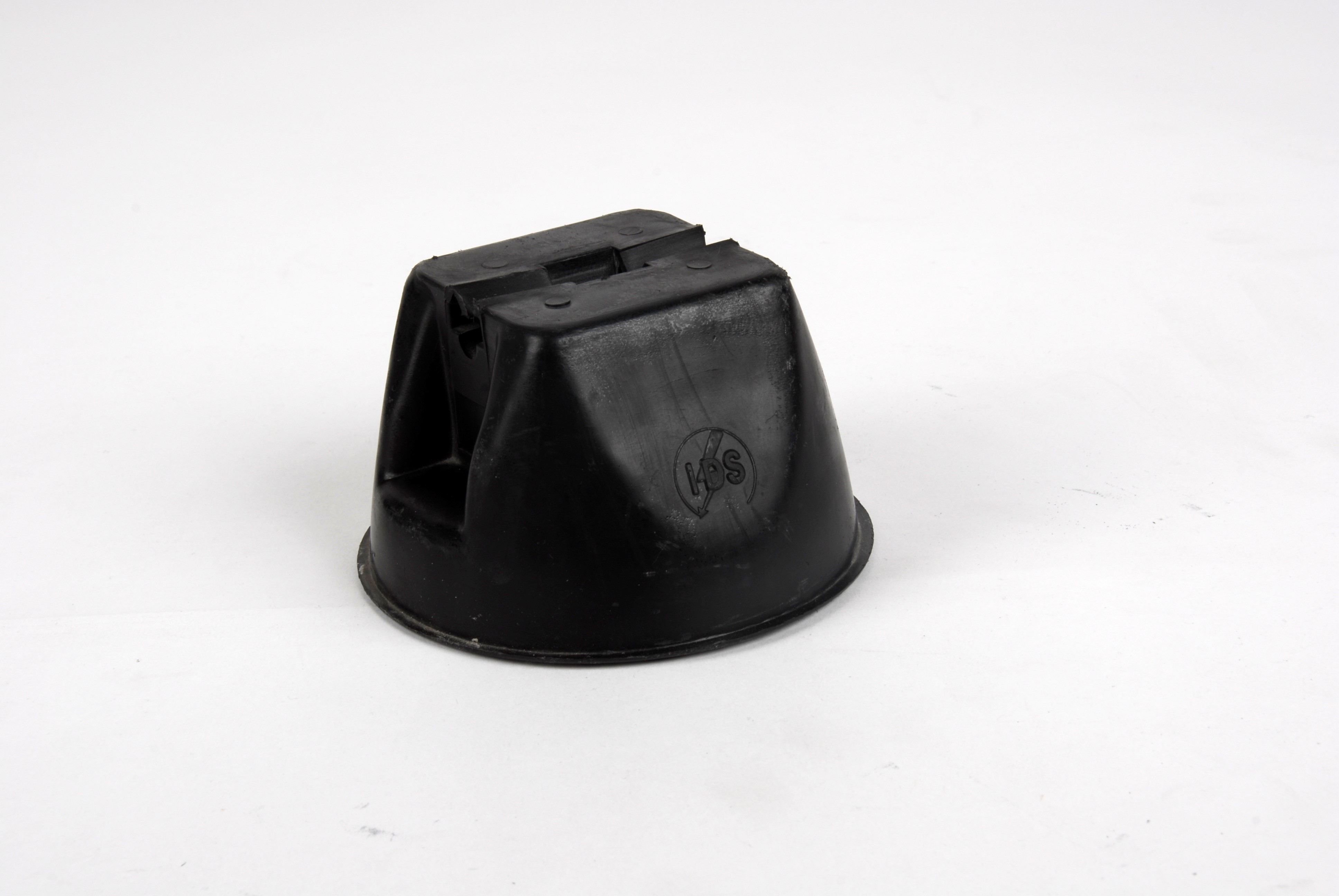 Soporte base de PVC para fijación de cable o varilla