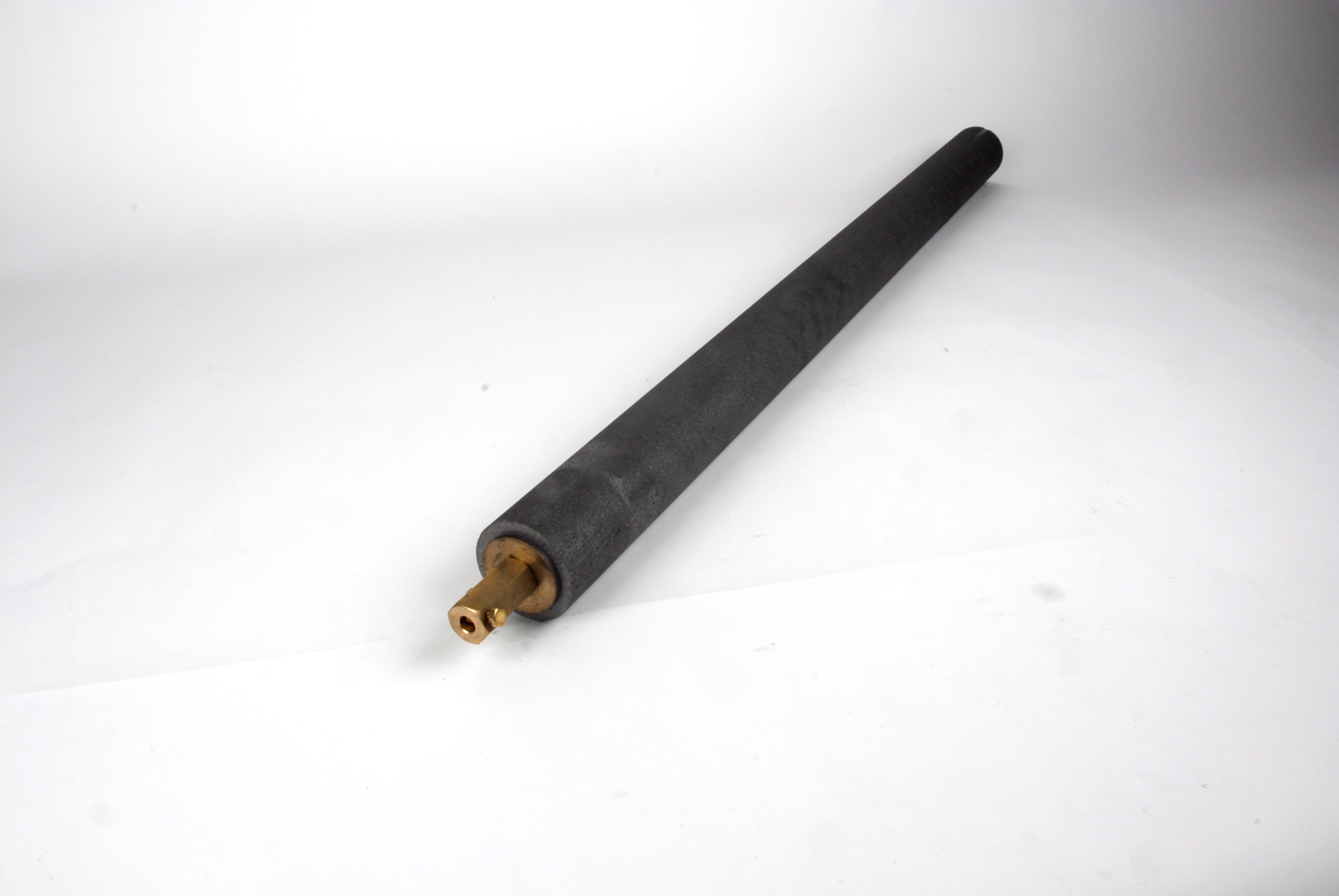 Ánodo de grafito rígido de 1000 mm y 65 mm Ø